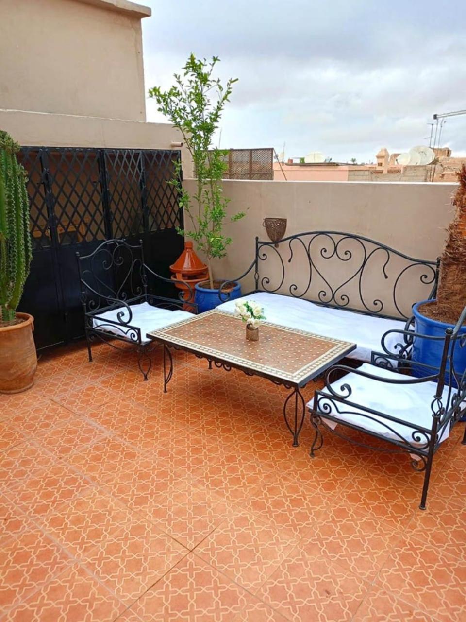Riad La Perla Bianca Marakeş Dış mekan fotoğraf