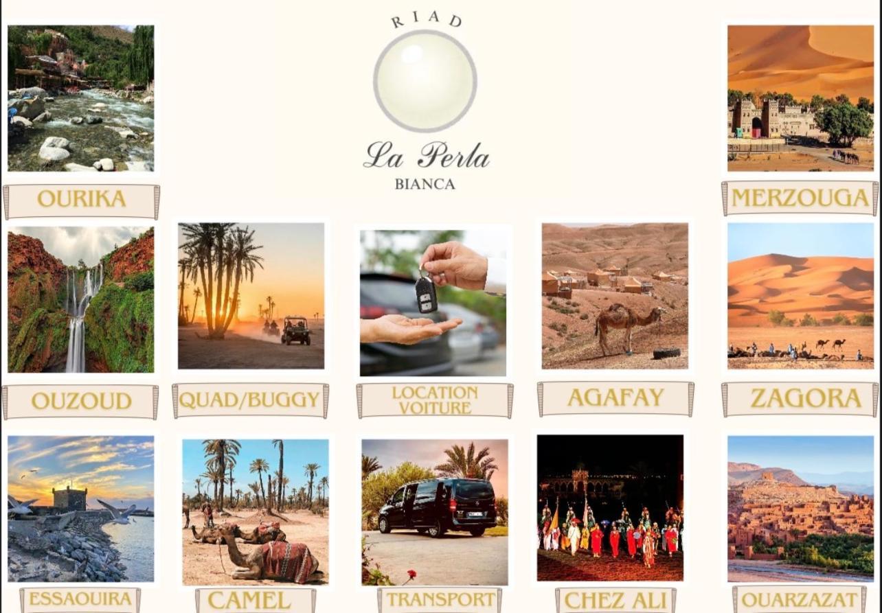 Riad La Perla Bianca Marakeş Dış mekan fotoğraf